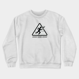 Caution: Scissors Crewneck Sweatshirt